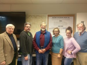 (L-R) Bob Horrocks, Jamel Ostwald, Mark Granville, Ania Kirchmann, Paula Sullivan, Jamie Eves