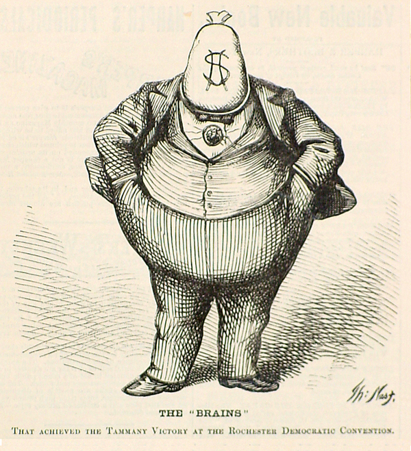 "Boss Tweed" by Thomas Nast.  Public Domain