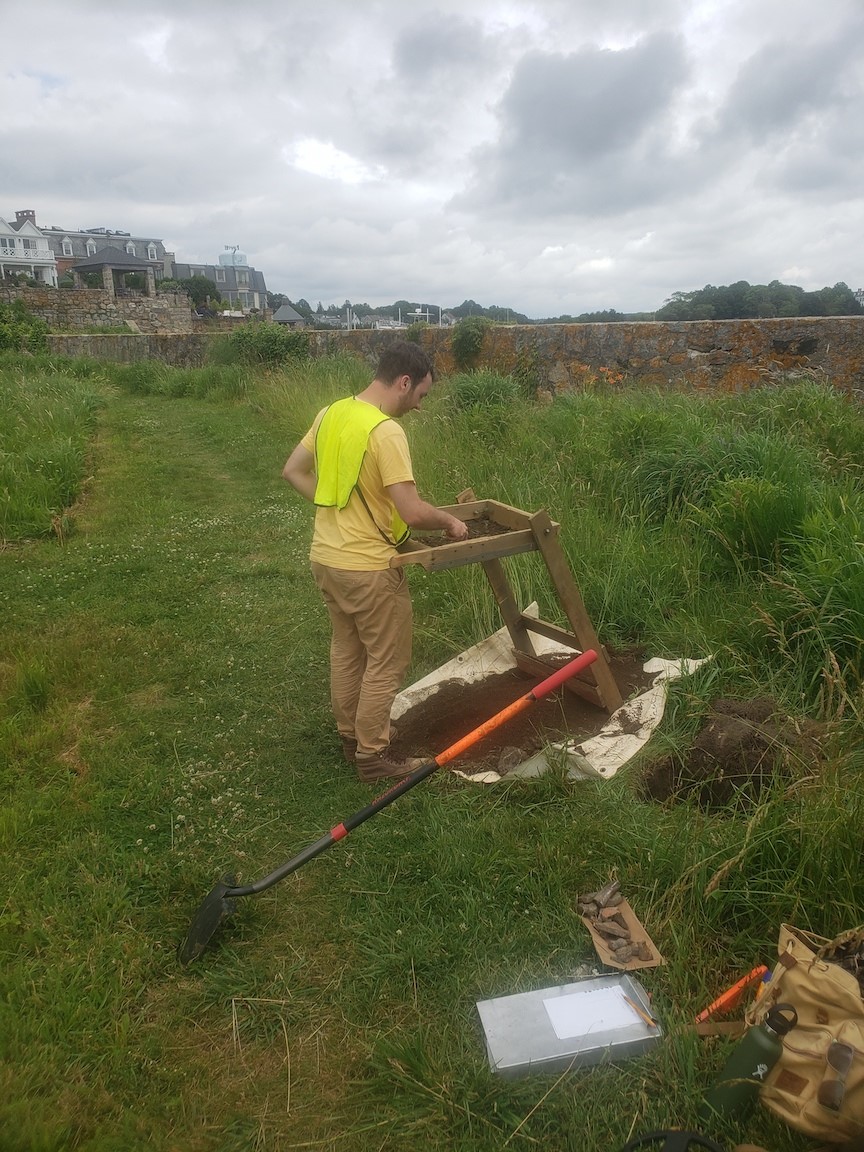 Stonington dig site