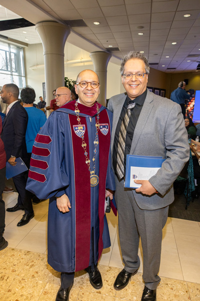 President Ismaili with is brother, Rahim 