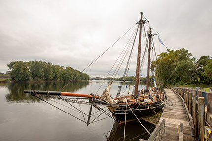 boat at dock