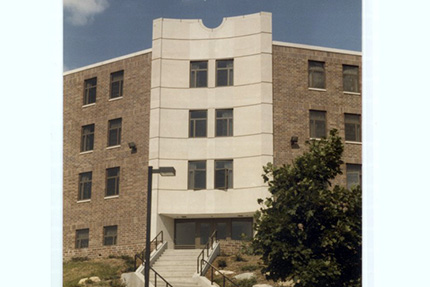 exterior view of Occum Hall