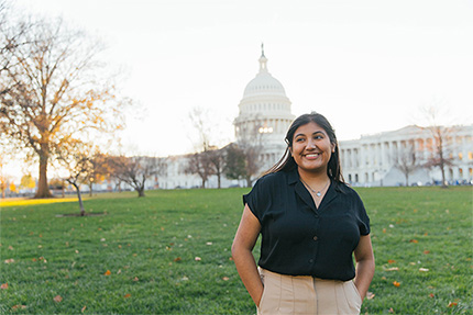Katherine Escalante posing for a photo