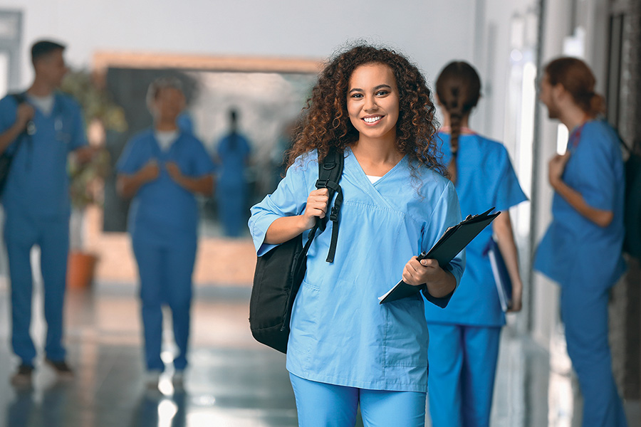 Nurse in hospital 