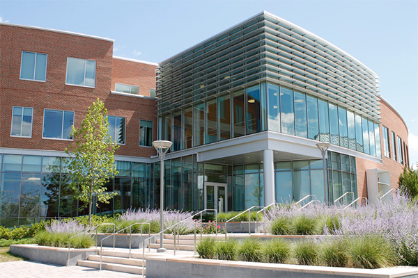 exterior view of the Science building at Eastern