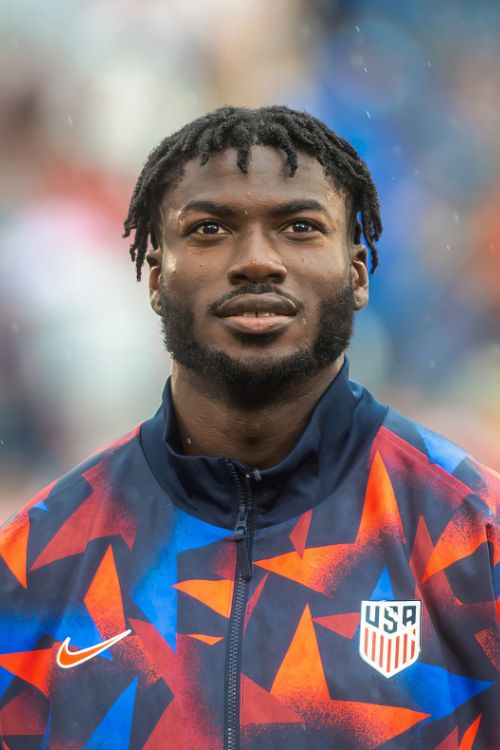 Agyemang represents his country with the U.S. Men's National Team.