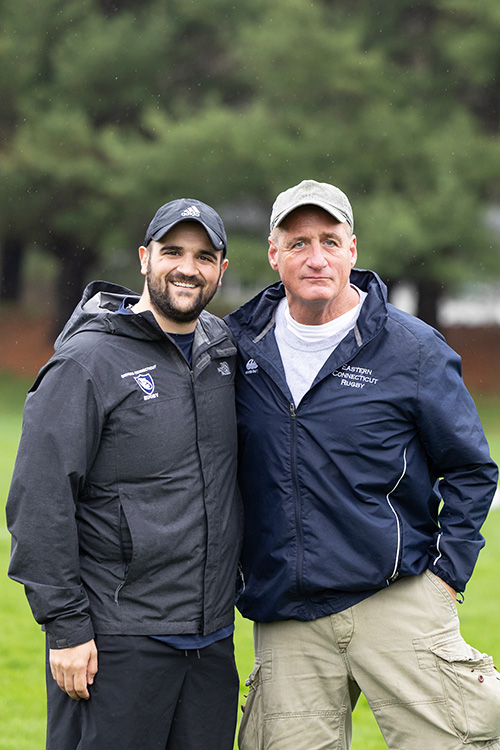 Coaches Demetri “Jimmy” Voukounas and Ray Aramini 