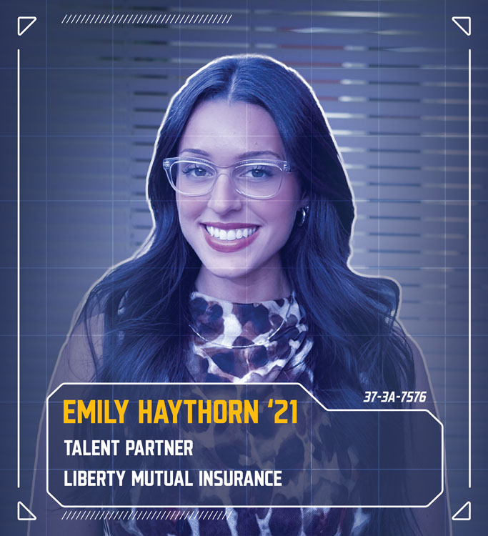 Emily Hawthorn '21, talent partner, Liberty Mutual Insurance