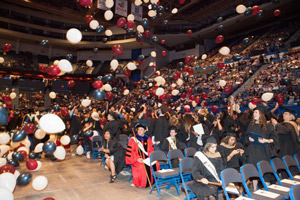 Commencement balloons