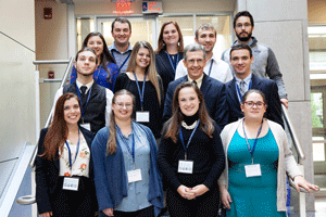 Eastern COPLAC presenters with Environmental Earth Science Professor Stephen Nathan at SUNY-Geneseo.