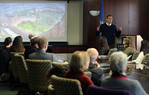 David Frye, a history professor at Eastern Connecticut State University.