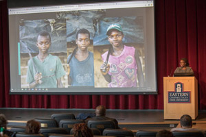 Professor Fiona Vernal presents "the Hidden Cost of Chocolate."