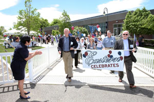 Eastern alumni march