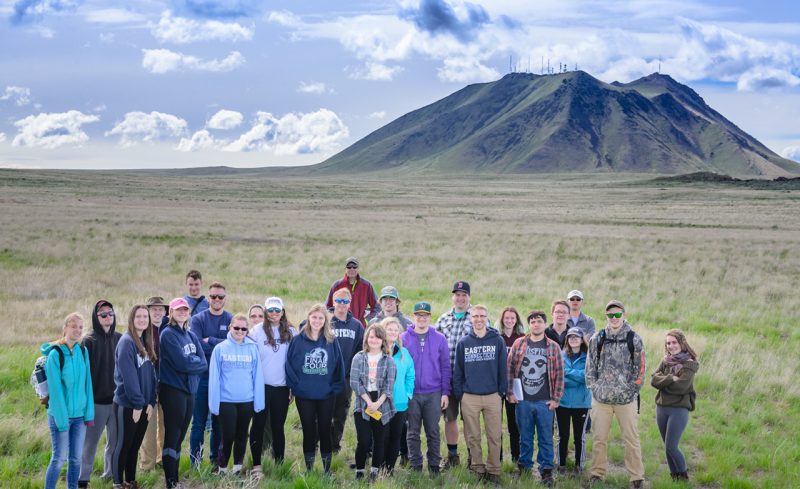 EES students study geology in the American West.