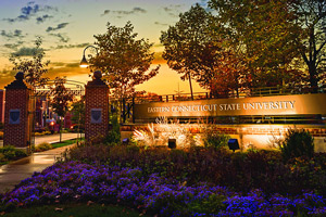 Photo of the entrance at ECSU