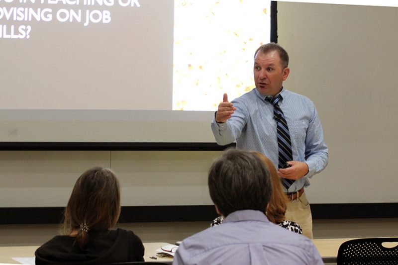 Employment Expert Urges Faculty, Staff to Teach Skills