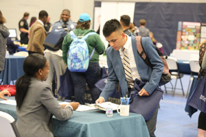 Center for Internships and Career Development career and internship fair.