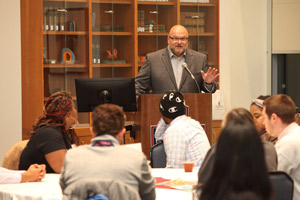 Michael Stenko, director of alumni affairs.