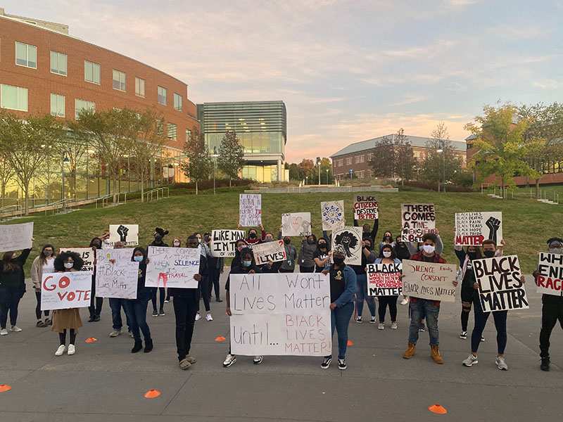 Black Student Union rally