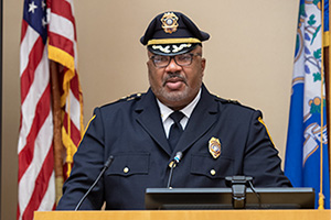 Police Chief Stephen Tavares ’96