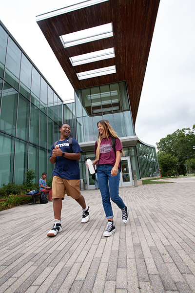 Students walking 