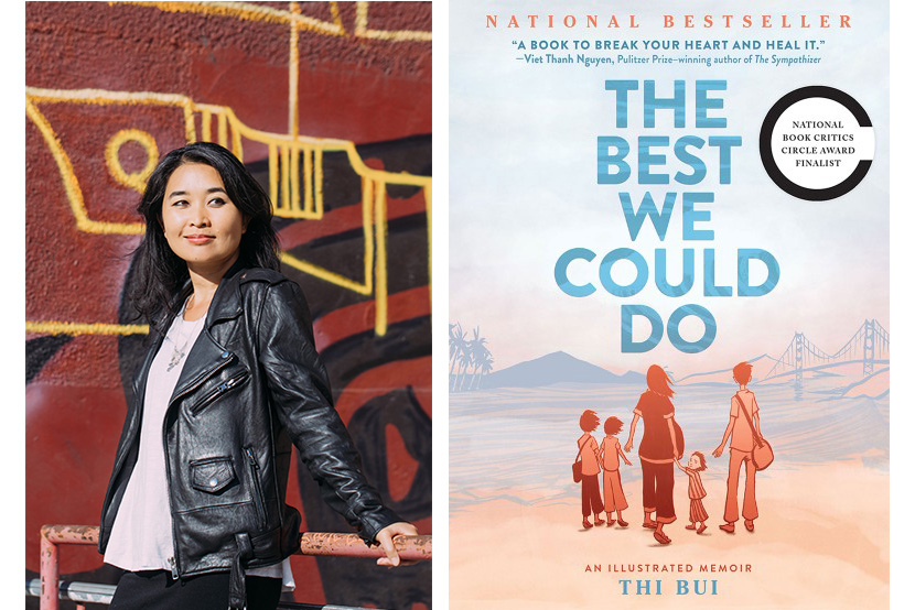 Thi Bui and her graphic novel, "The Best We Could Do." 