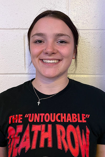 Angeleena Smith ’25 of Manchester majors in Criminology and is minoring in Psychology