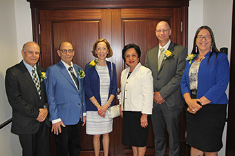 President Núñez and honorees at President’s Leadership Luncheon and Awards ceremony