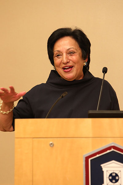 President Elsa Núñez 