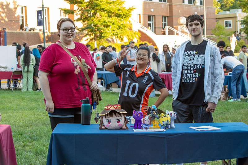 Club Fairs are August 24 & 29. These 185 student orgs will be