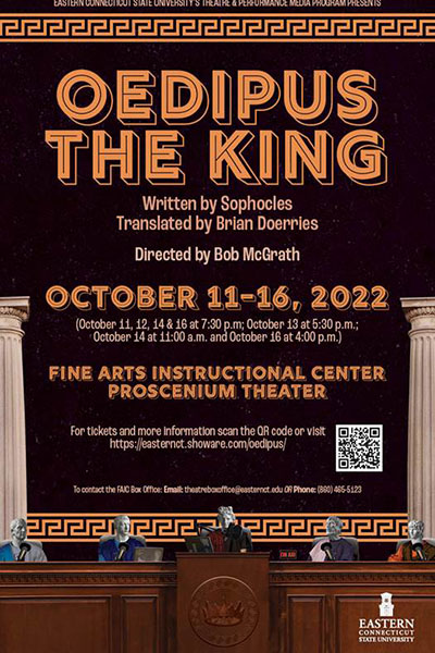 Eastern’s  Communication, Film and Theatre Department presents 'Oedipus the King'