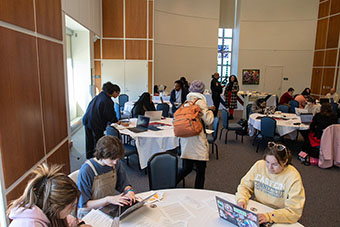 A group of transcribers.