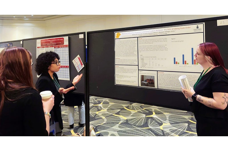 Psychology department represents at annual EPA meeting Eastern