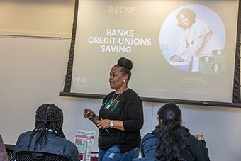 Student workshop on credit cards