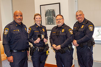 Members of Eastern's Department of Public Safety