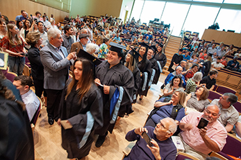 graduate procession