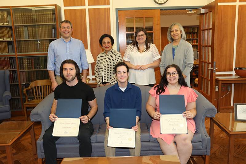 awardees with faculty