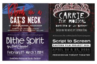 Theatre Performances Fall 2023 - Spring 2024
