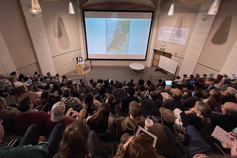 audience at talk