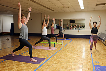 yoga class