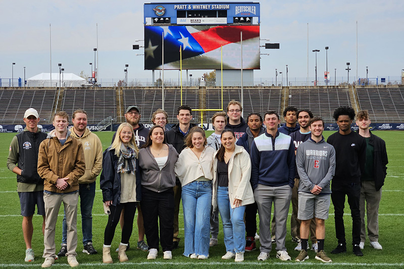 class at Rentschler field