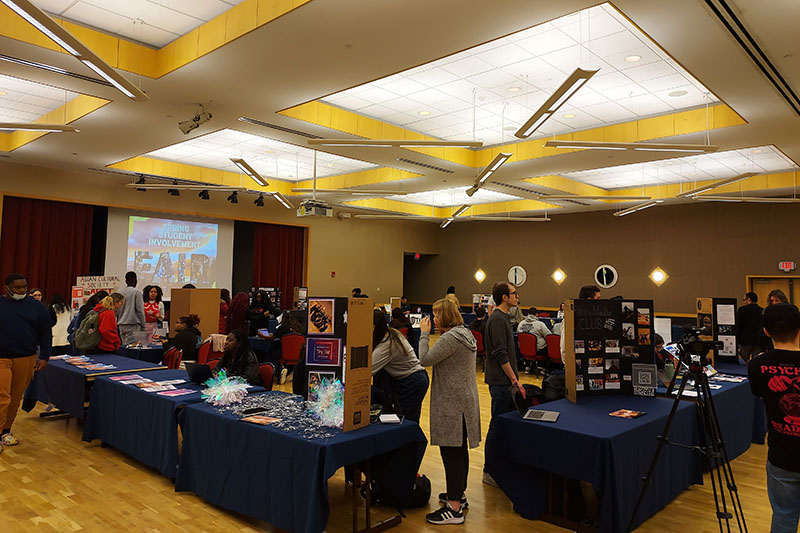 BTR during the club fair.