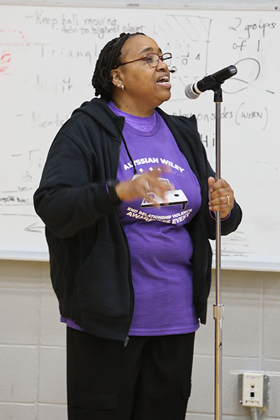 Brenda Westberry, lecturer of sociology