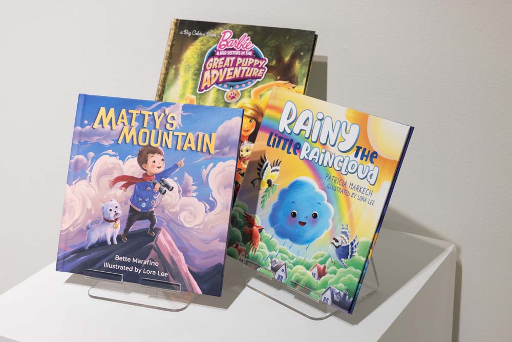 Art and Art History Professor Lora Lee's illustrations