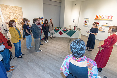 "Becoming a Woman" reception featured contributions by Ann Weathersby