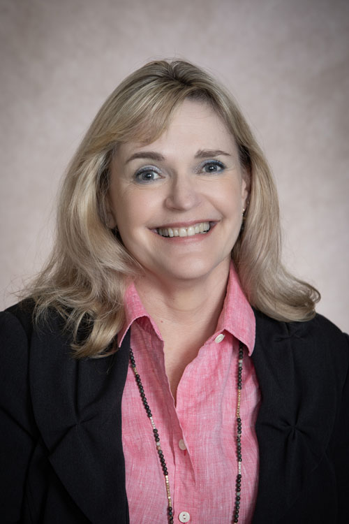 Business administration lecturer Linda Ferraro