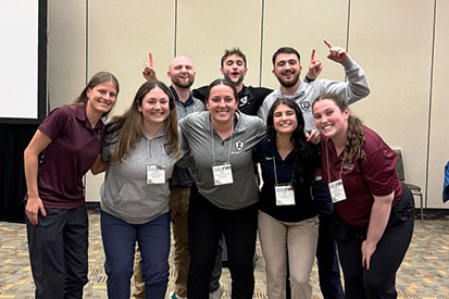 Student attendees at SHAPE American Convention and Exposition