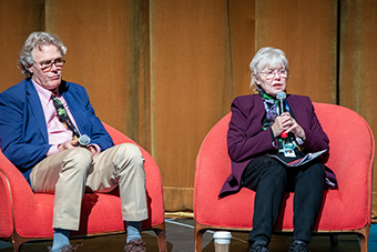 DeVivo (left) and Johnson