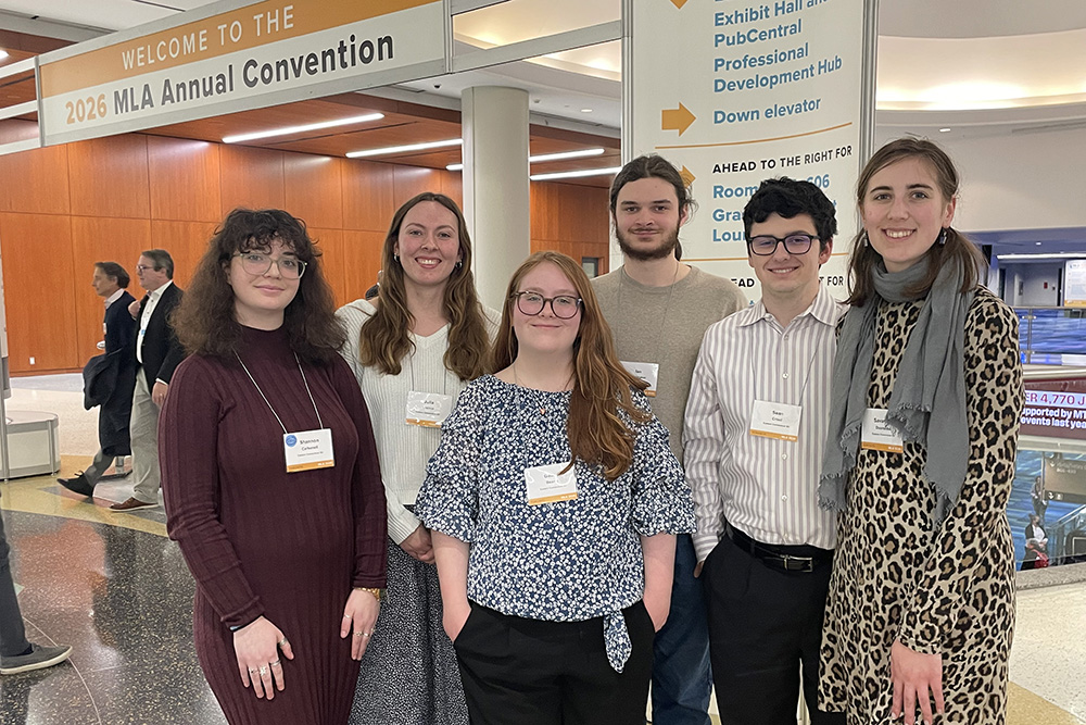 From left: Shannon Carbonell, Julia Trainor, Gabriella Beams, Ian Harrington, Sean Crisci, Savannah Duursema