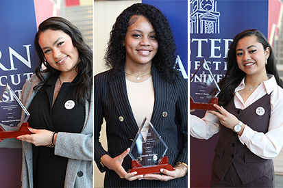Student advocates for social justice receive distinguished awards